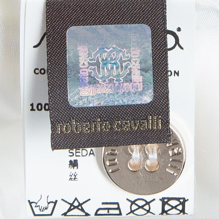 Pre Owned Roberto Cavalli Leopard Print Pleated Shorts 12 Yrs