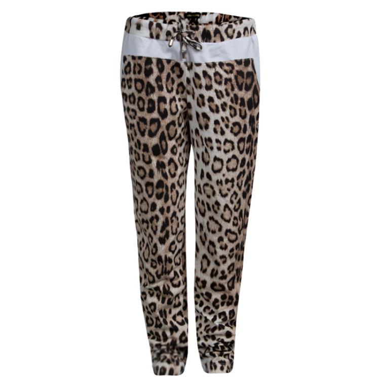 Pre Owned Roberto Cavalli Leopard Printed Tracksuit 10 Yrs