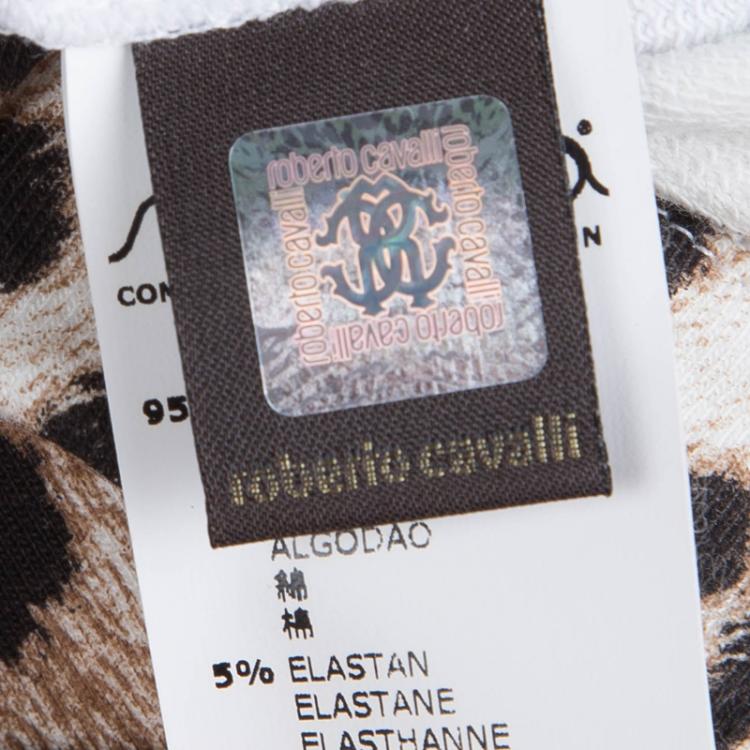 Pre Owned Roberto Cavalli Leopard Printed Tracksuit 10 Yrs