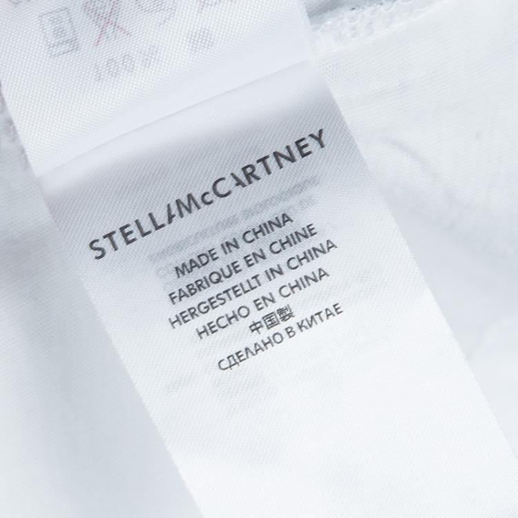 Pre Owned Stella McCartney Kids White Polar Bear Print T-Shirt 4 Yrs