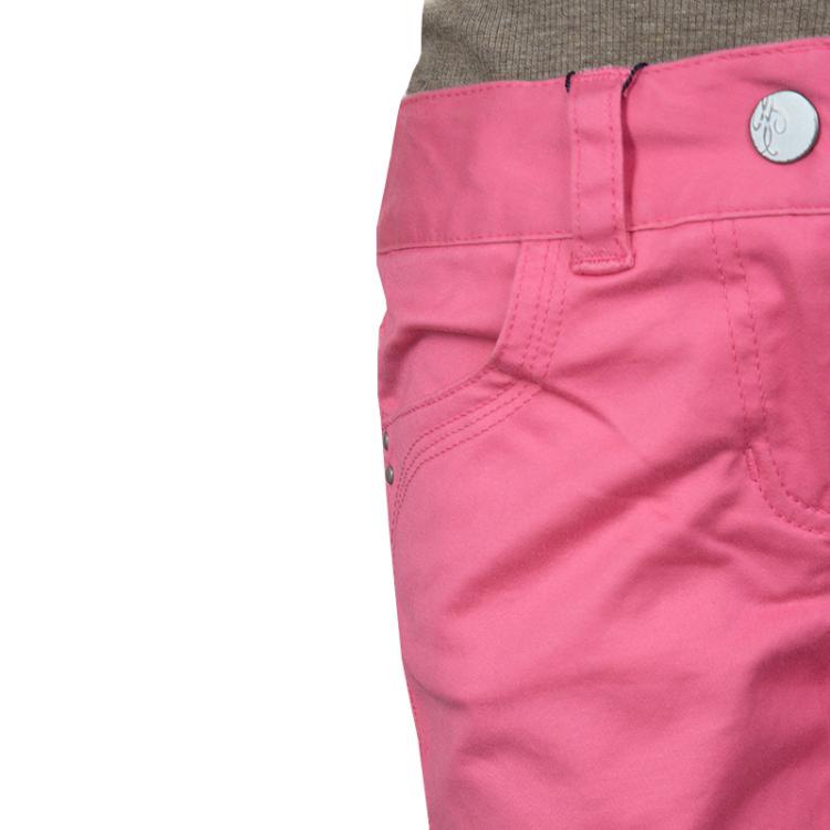 Pre Owned Tommy Hilfiger Pink Cotton Pants 6 Yrs
