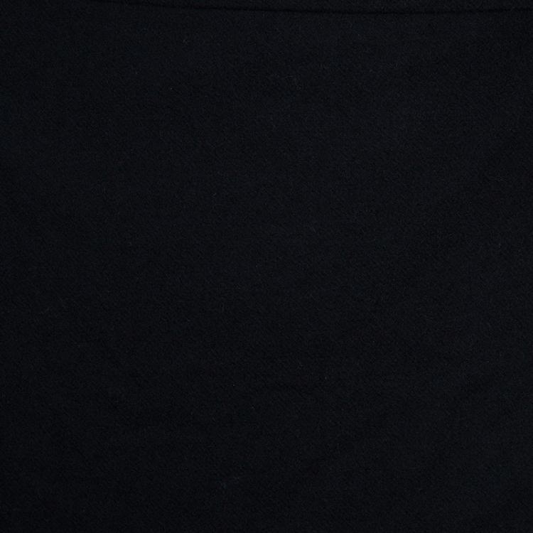 Pre Owned Alexander McQueen Black Pleated Wool Kilt S