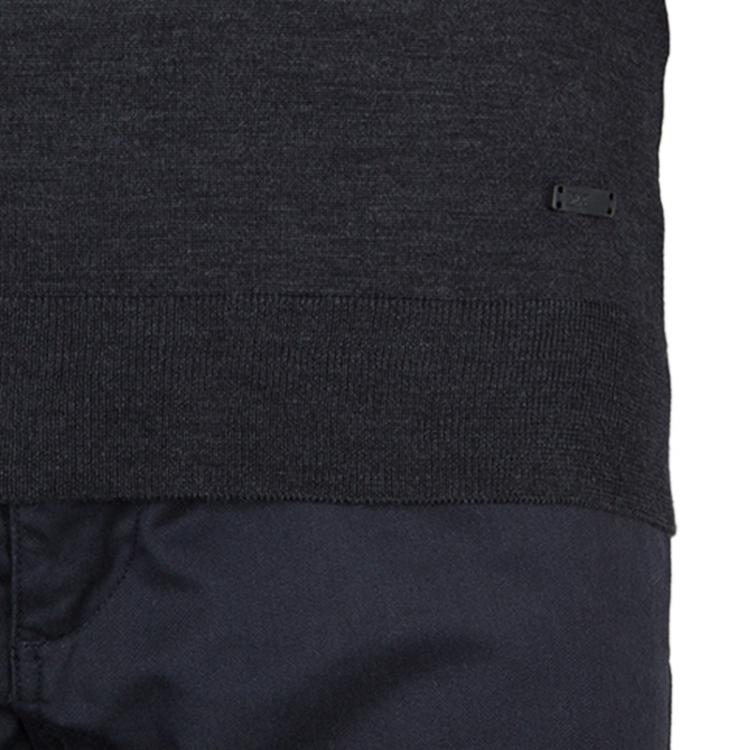 Pre Owned Armani Collezioni Grey Turtleneck Sweater L