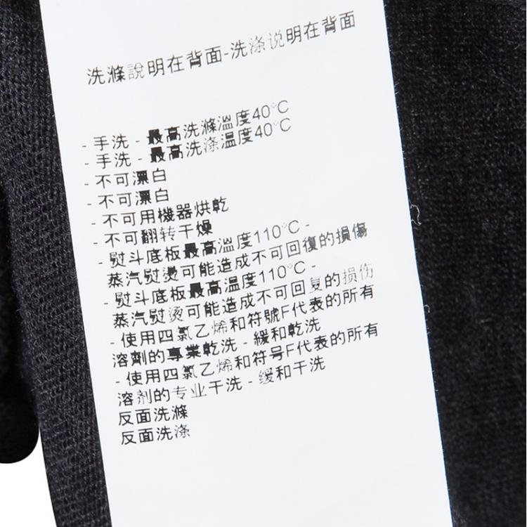 Pre Owned Armani Collezioni Grey Turtleneck Sweater L