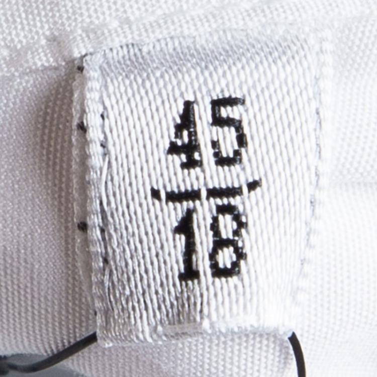 Pre Owned Armani Collezioni White Cotton Long Sleeve Shirt XXXXL