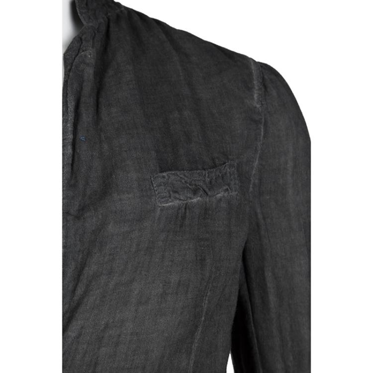 Pre Owned Armani Collezioni SS'11 Grey Hemp Cold Pigment Overdyed Jacket M