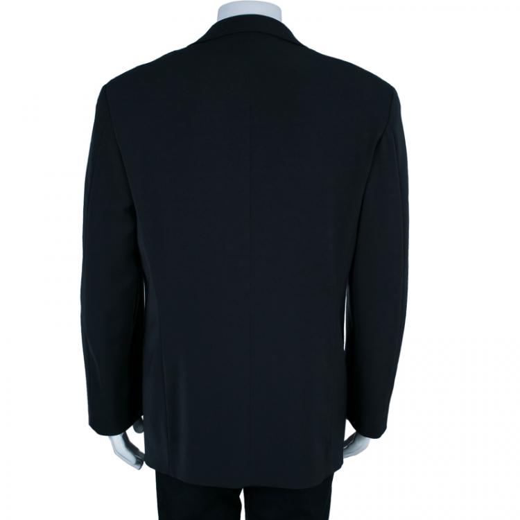 Pre Owned Armani Collezioni Men's Black Blazer M