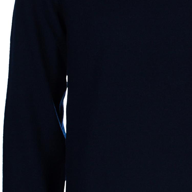 Pre Owned Armani Collezioni Men's Black Knit Jumper S