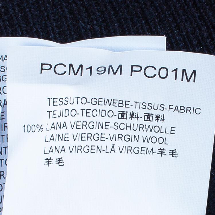 Pre Owned Armani Collezioni Men's Black Knit Jumper S