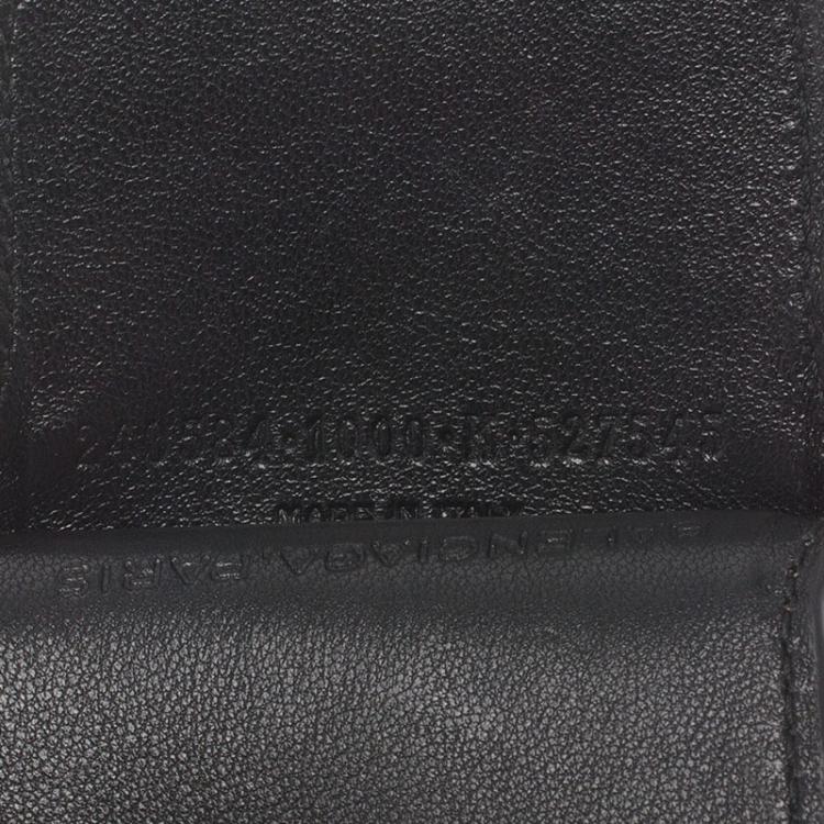 Pre Owned Balenciaga Black Leather iPhone 5/5S Case