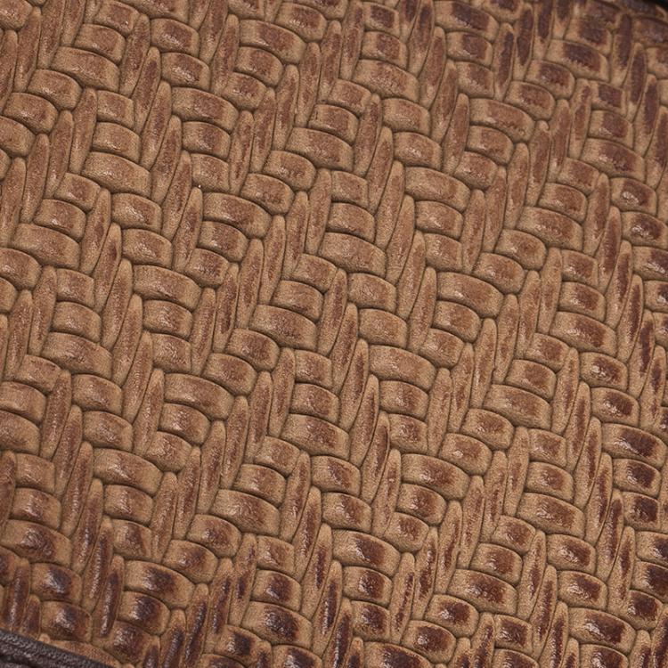 Pre Owned Berluti Brown Woven Leather Bifold Wallet