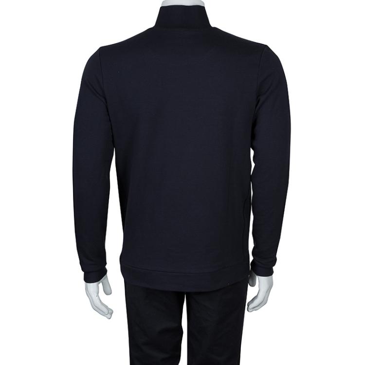 Pre Owned Boss Hugo Boss Men's Dark Blue Sweatshirt M