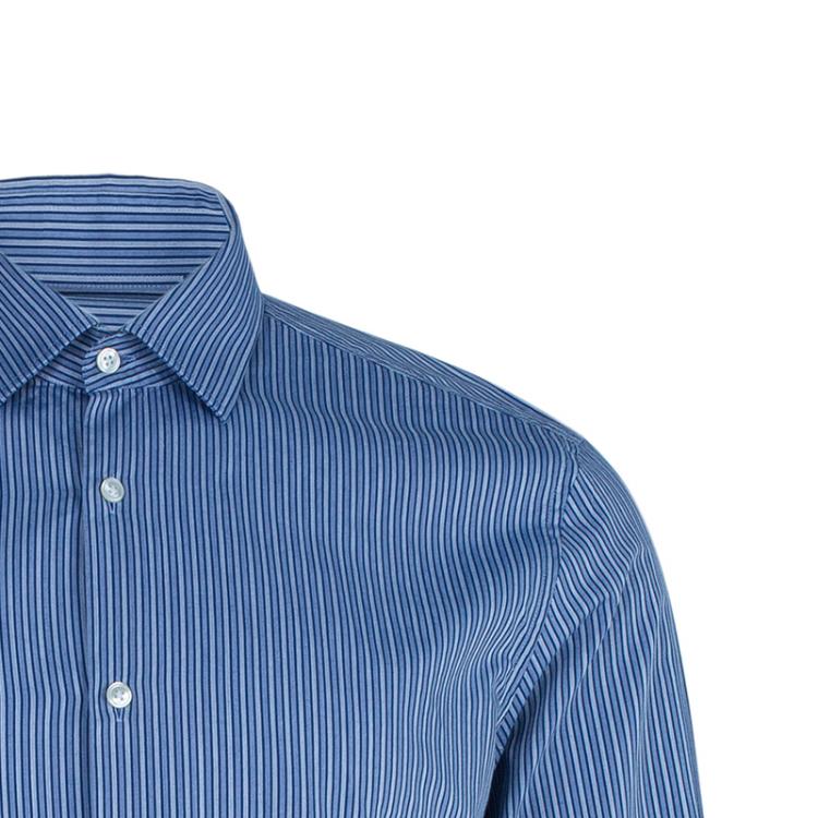 Pre Owned BOSS By Hugo Boss Pinstripe Formal Shirt L