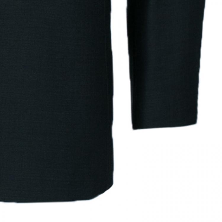 Pre Owned Boss By Hugo Boss Men's Dark Gray Suit M