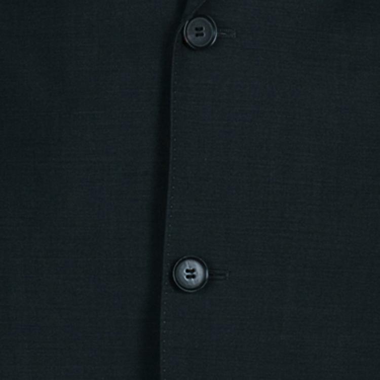 Pre Owned Boss By Hugo Boss Men's Dark Gray Suit M