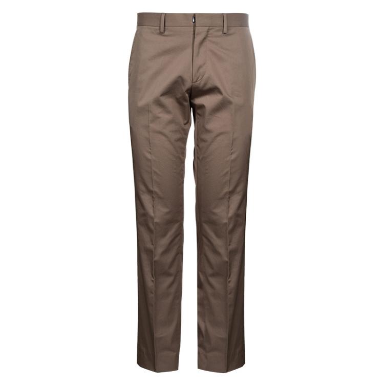Pre Owned Boss by Hugo Boss Men's Beige Suit S