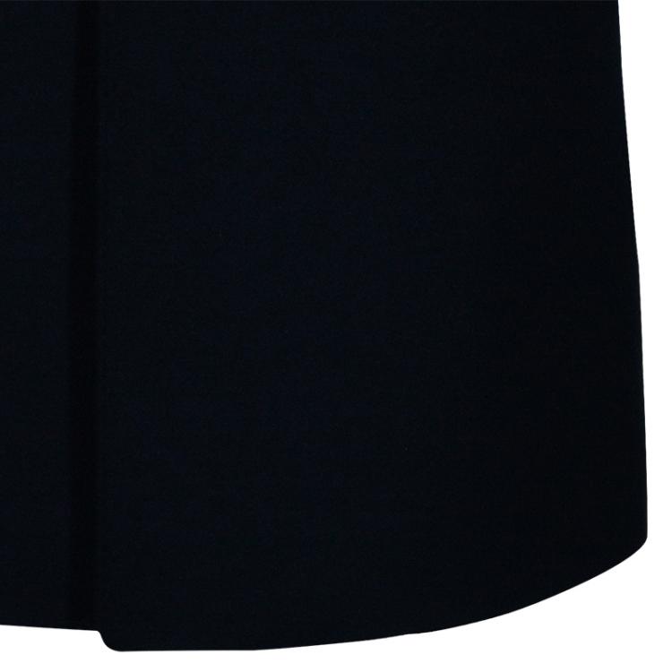 Pre Owned Boss by Hugo Boss Men's Black Cashmere Wool Coat L
