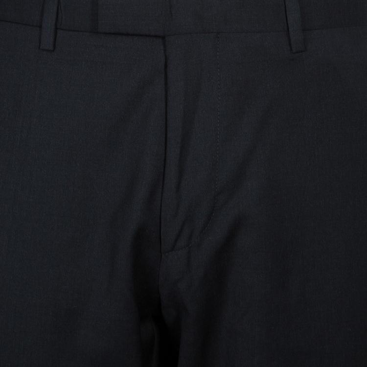 Pre Owned Boss By Hugo Boss Men's Black Trousers XL