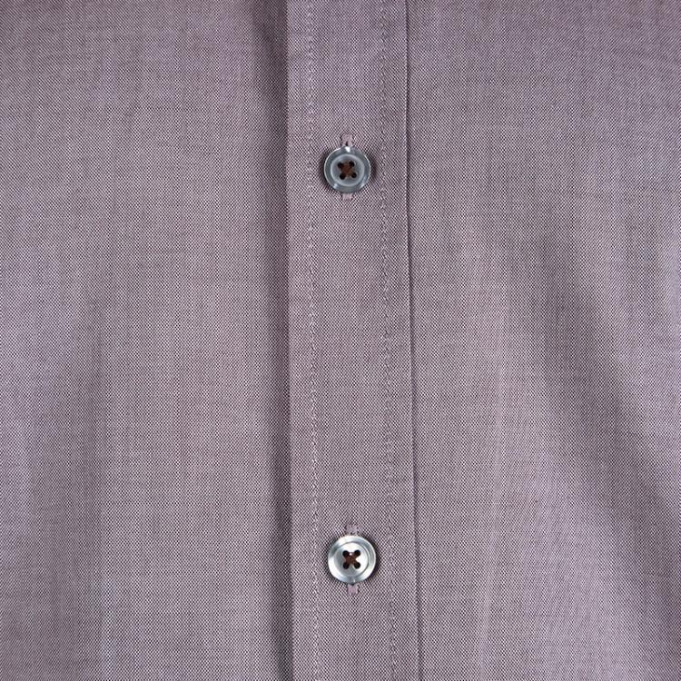 Pre Owned Boss By Hugo Boss Purple Two Tone Regular Fit Cotton Shirt 2XL