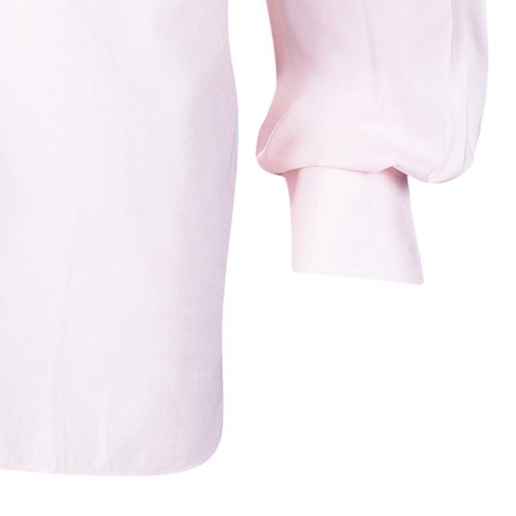 Pre Owned Brioni Men's Light Pink Cotton Shirt L
