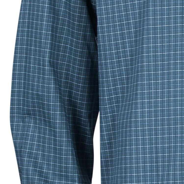 Pre Owned Brioni Men's Blue Checked Shirt L