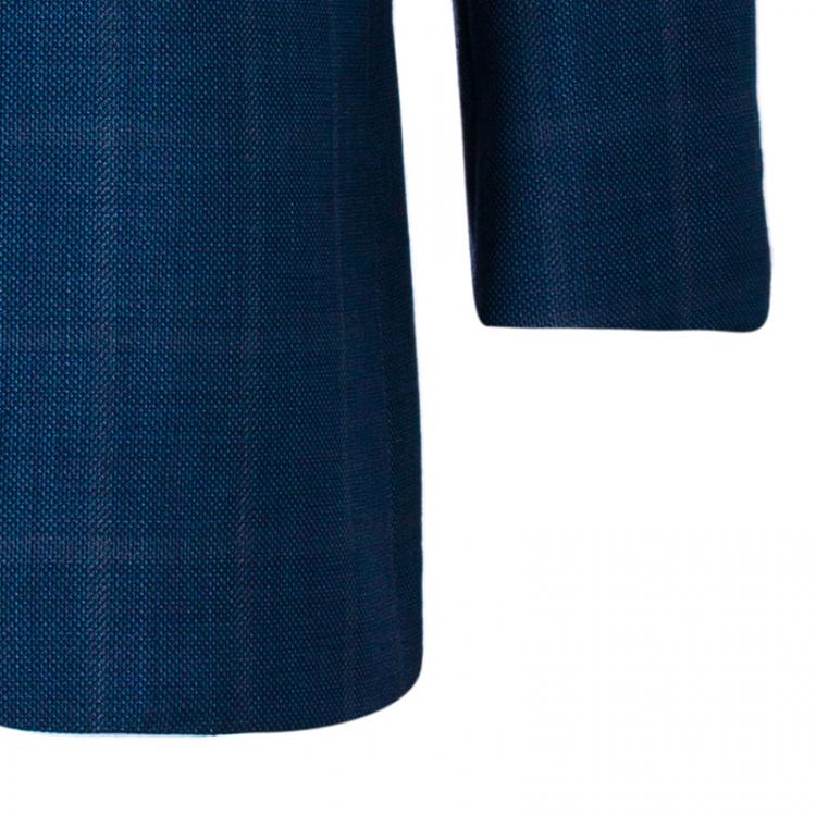 Pre Owned Brioni Men's Blue Wool Blazer M