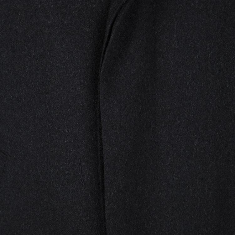 Pre Owned Brioni Black Cashmere Long Coat XL