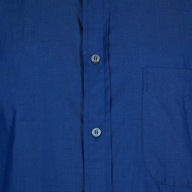 Pre Owned Brioni Men's Dark Blue Button Down Shirt XL