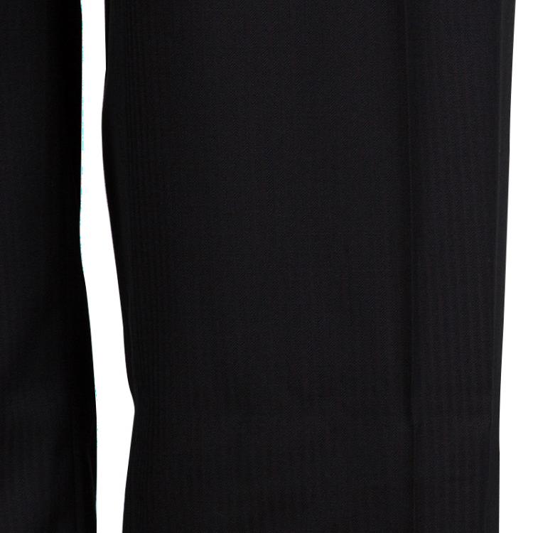 Pre Owned Brioni Dark Brown Striped Suit M