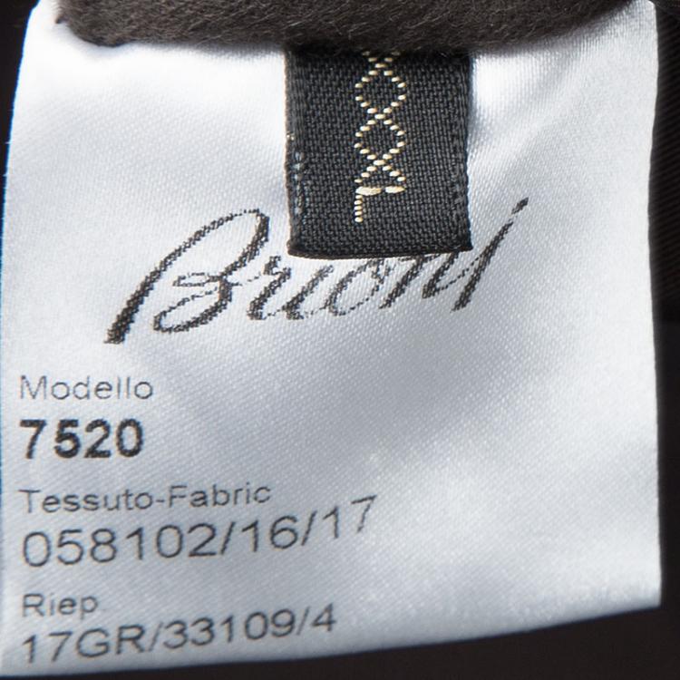 Pre Owned Brioni Brown Storm System Jacket XXXL