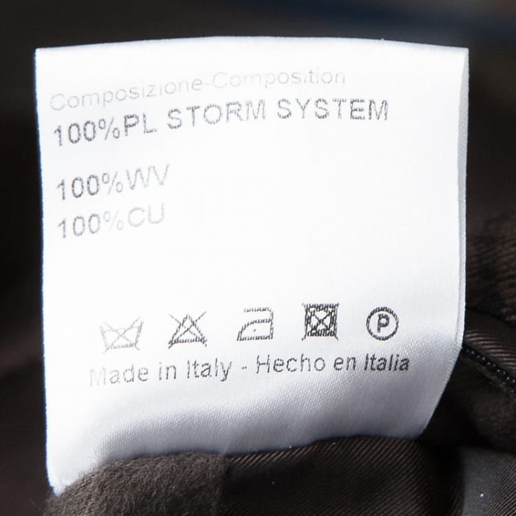 Pre Owned Brioni Brown Storm System Jacket XXXL