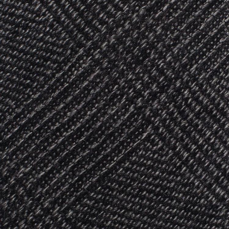 Pre Owned Burberry Grey Cashmere and Wool Blend Tie 