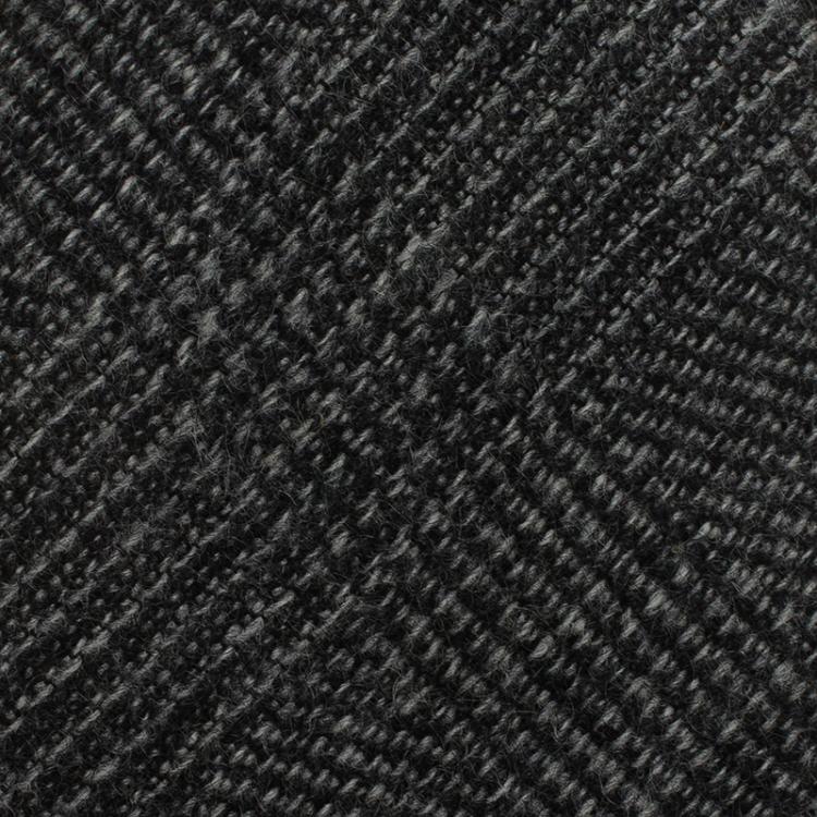 Pre Owned Burberry Grey Cashmere and Wool Blend Tie