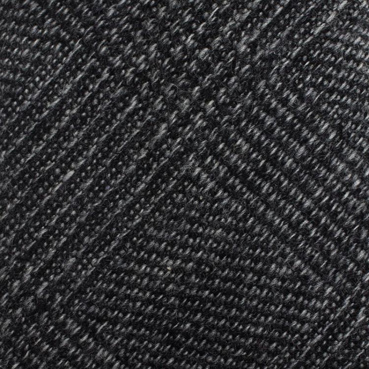 Pre Owned Burberry Grey Cashmere, Wool & Silk Blend Slim Cut Tie