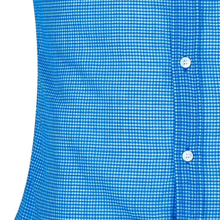 مملوكة مسبقًا Burberry Men's Blue Check Shirt M