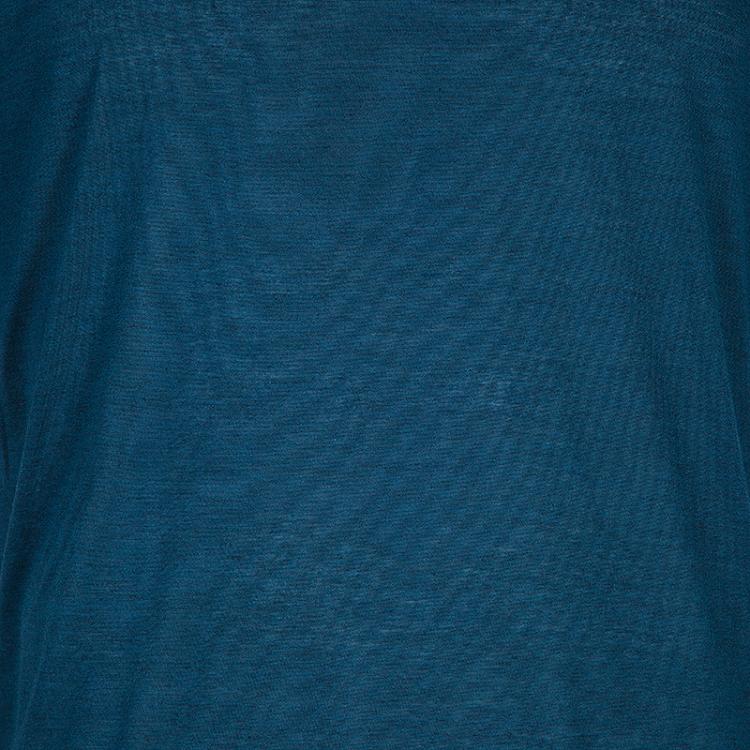 Pre Owned Burberry Men's Blue V-Neck T-Shirt XXL 