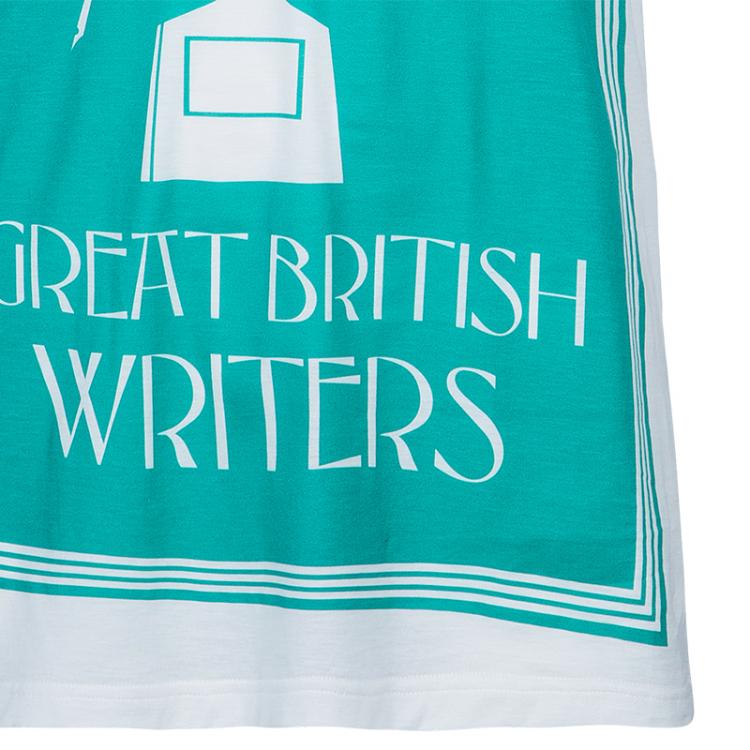 Pre Owned Burberry Prorsum Men's Great British Writers T-Shirt XL 