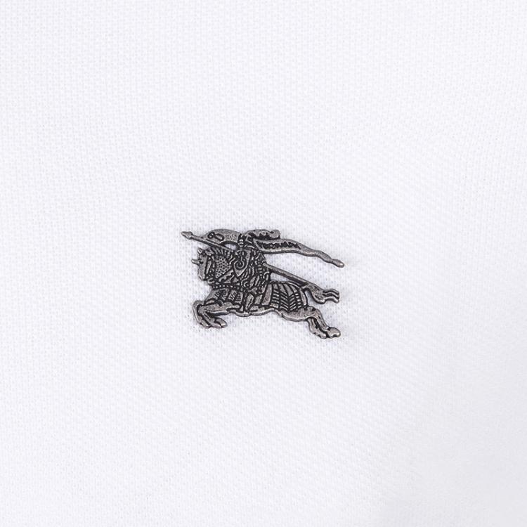 Pre Owned Burberry Brit White Short Sleeve Polo Shirt XL