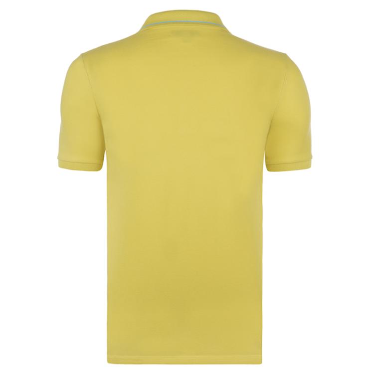 Pre Owned Burberry Brit Yellow Short Sleeve Polo Shirt S