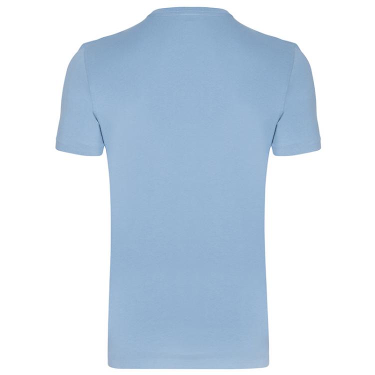 Pre Owned Burberry Brit Light Blue Crew Neck Cotton Tshirt M