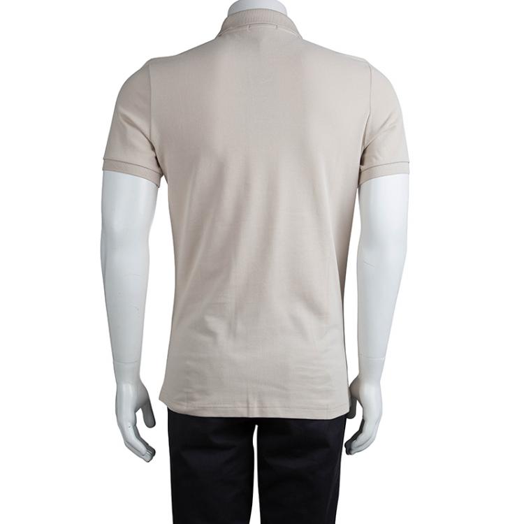 Pre Owned Burberry Brit Beige Polo T- Shirt S