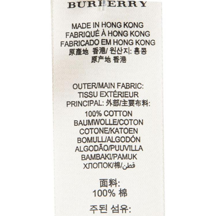 Pre Owned Burberry Brit White Cotton Contrast Pocket Detail Long Sleeve Owen Shirt S