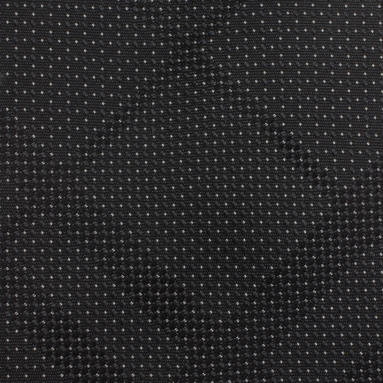 Pre Owned Burberry Grey Novacheck Polka Dot Silk Tie