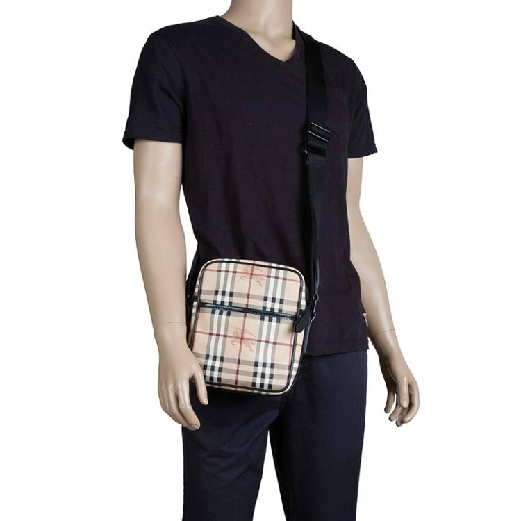 Exquisite Gift Box】 Original Burberry Men's/Women's Shoulder Bag Crossbody  Bag Luxury Printed Flap Mailman Bag Classic Versatile Outdoor Fashion  Camera Bag 20x28cm | Lazada