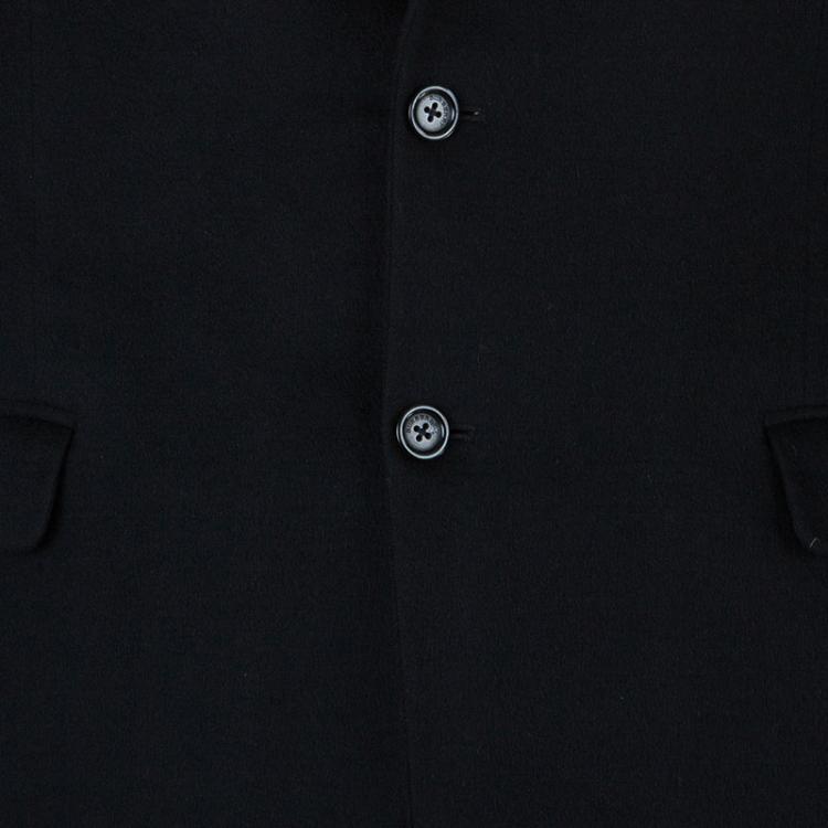 Pre Owned Burberry Men's Black Wool Blazer L