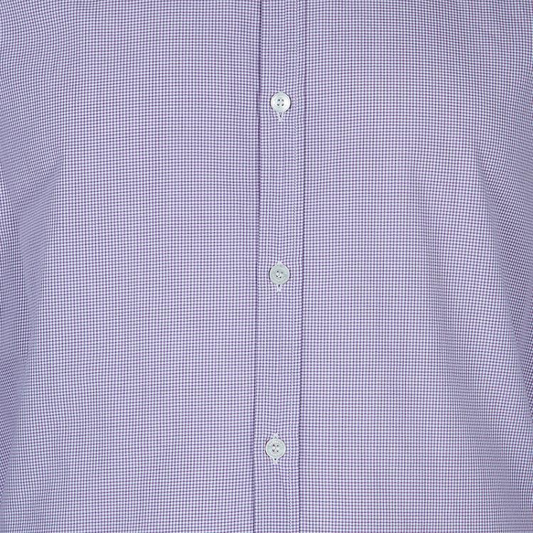 Pre Owned Burberry Men's Purple Check Shirt L