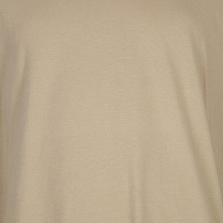 Pre Owned Burberry Men's Beige Novacheck Detail T-Shirt XL