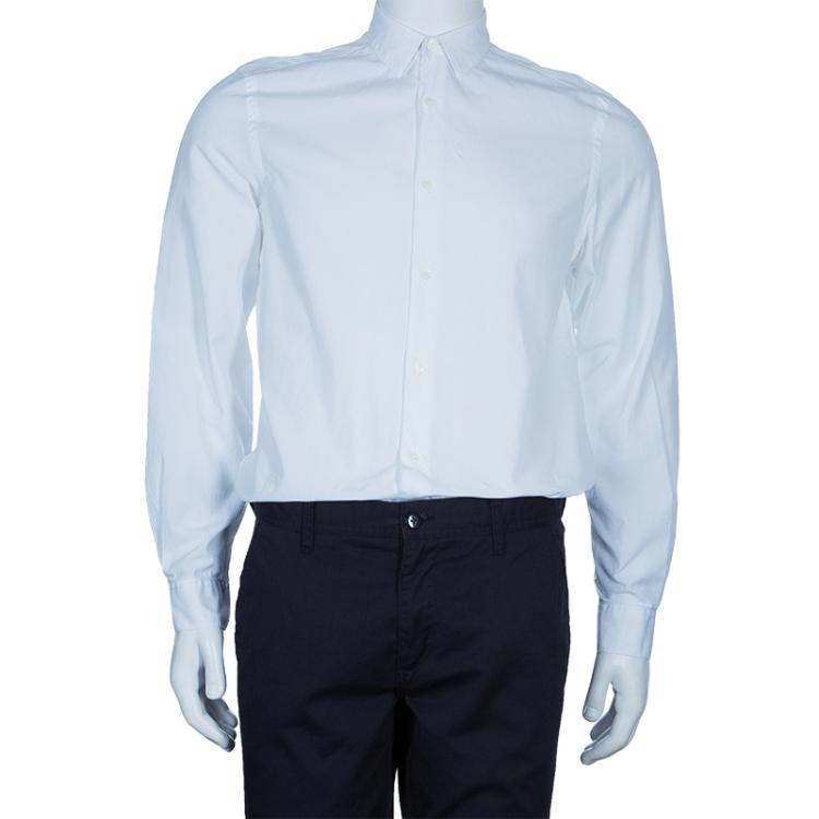 Burberry mens clearance white shirt