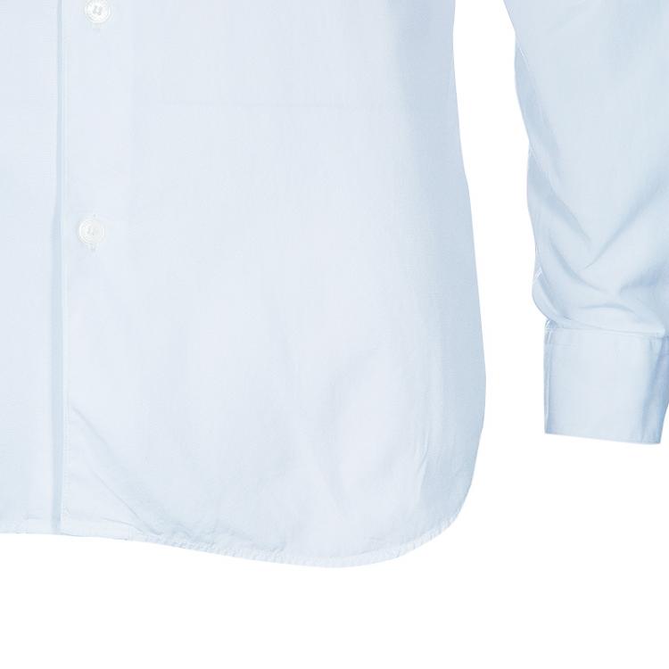Pre Owned Burberry Men's White Tailored Fit Shirt M