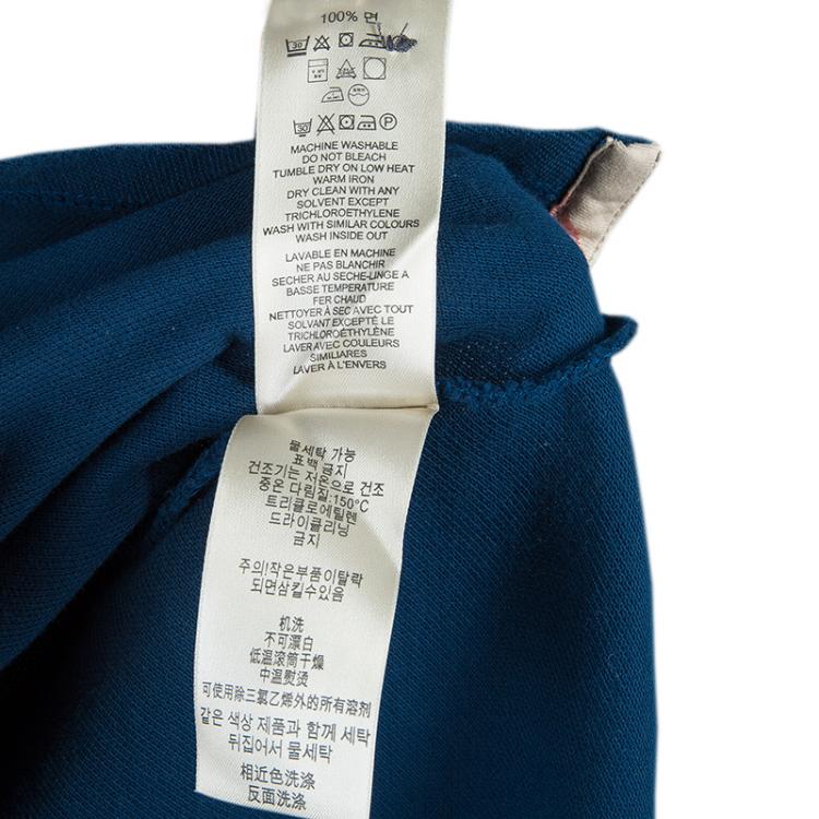 Pre Owned Burberry Men's Teal Polo Shirt S